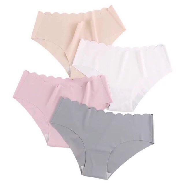 Quần lót nữ su không đường may cạp lượn sóng siêu hot 1033 - HÀNG LOẠI 1