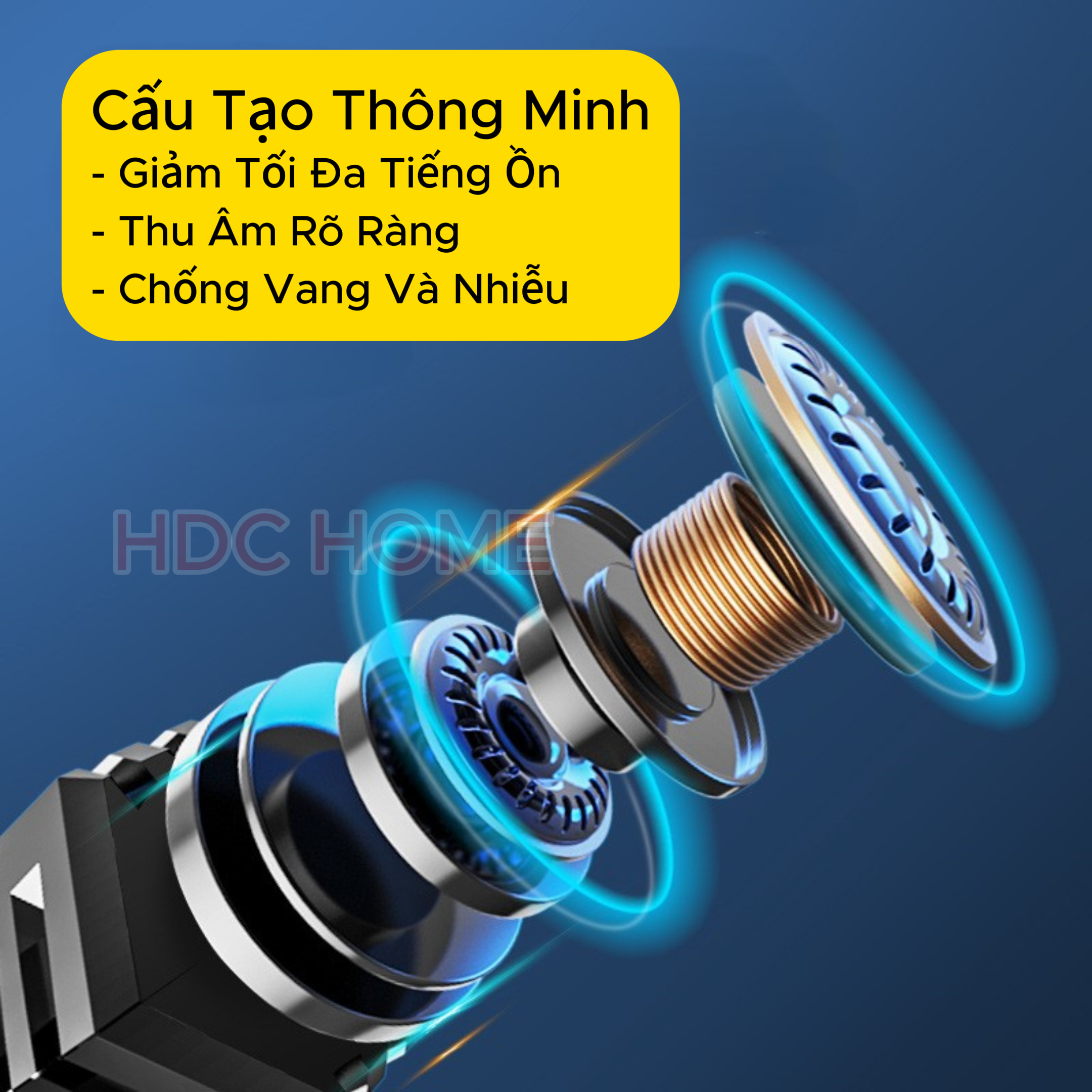 Micro Thu Âm MK10 Lọc Tiếng Ồn Cho Máy Tính Bàn, Laptop, PC Dùng Để Đàm Thoại, Dạy Học Online, Chơi Game - Hàng Nhập Khẩu
