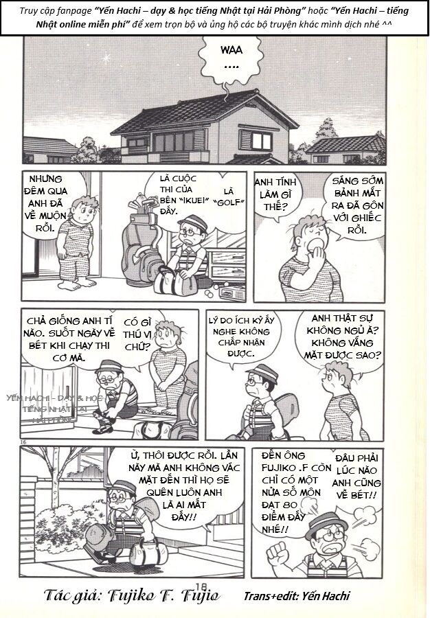 tuyển tập truyện ngắn của tác giả doraemon chapter 20 16