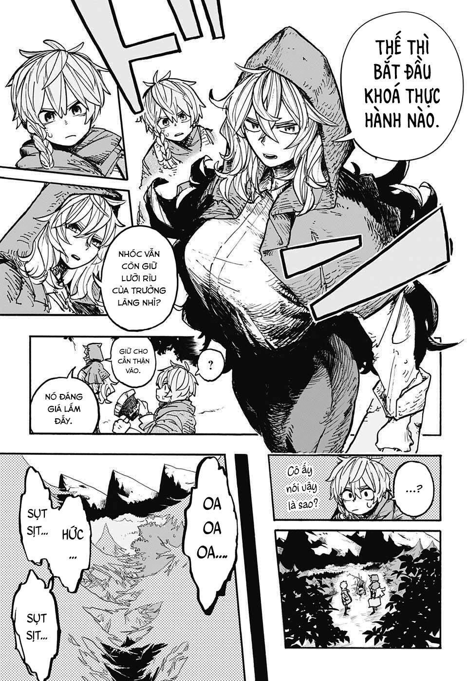 hội thợ săn: khăn đỏ chapter 2 8