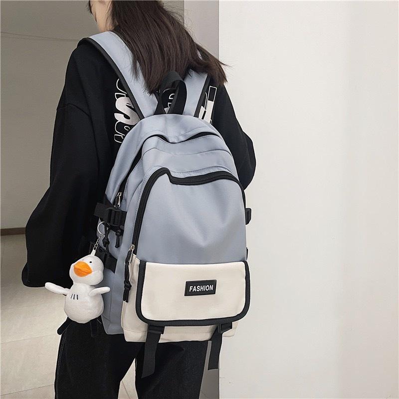 Balo cỡ lớn FASHION cực cool ngầu - Cặp sách đi học chống nước phong cách cho cả nam nữ - Quà tặng ý nghĩa BL130