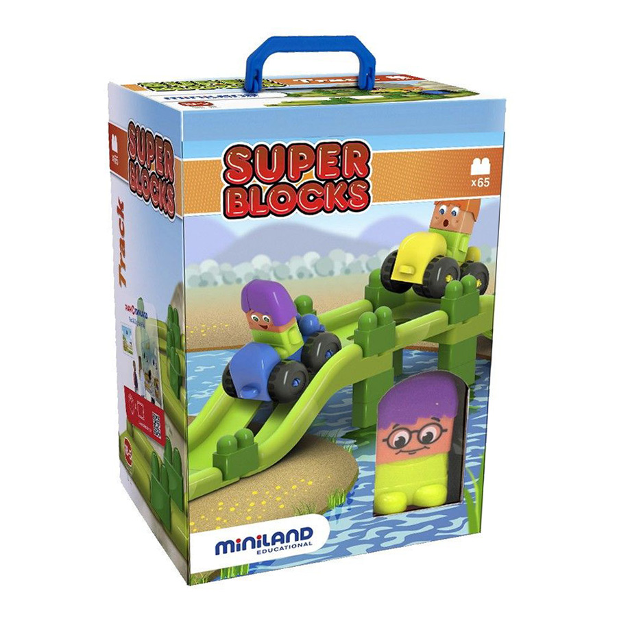 Đồ chơi xếp hình cầu vượt Jumpy Miniland 32346