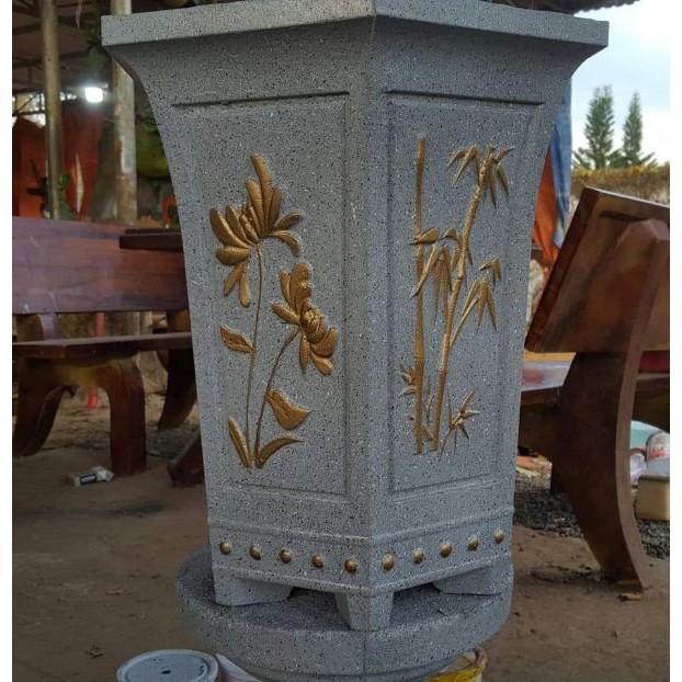 Khuôn chậu lục giác ống 55