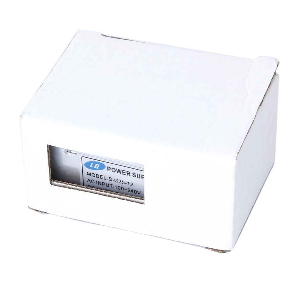 AC 100-240V to 12V DC Regulated Switching Power Supply Converter Transformer