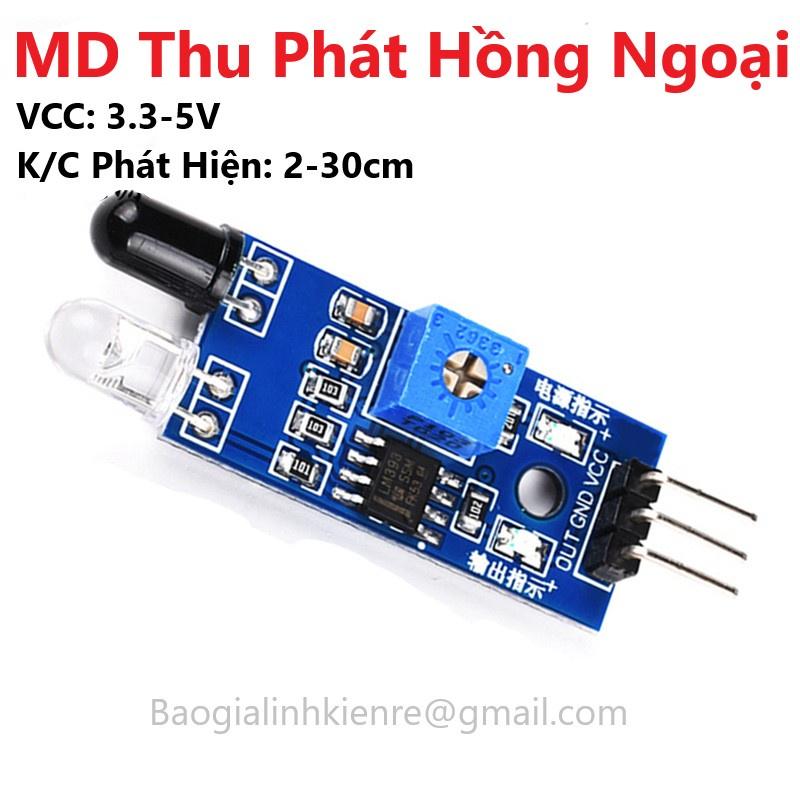 Cảm Biến Hồng Ngoại LM393, Mạch Cảm Biến Hồng Ngoại Vật Cản LM393 # linh kiện điện tử