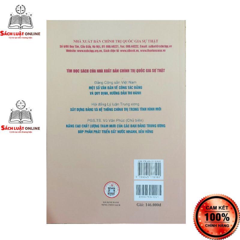 Sách - Tổ chức và hoạt động của các ban cán sự đảng ủy ban nhân dân tỉnh hiện nay