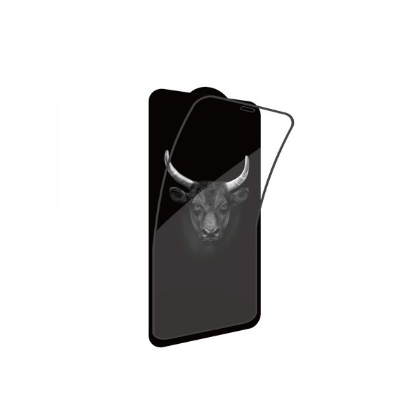 Miếng dán cường lực Mipow Kingbull Premium HD cho iPhone 12/12 Pro/ 12 Pro Max Full Viền Đen - Hàng chính hãng