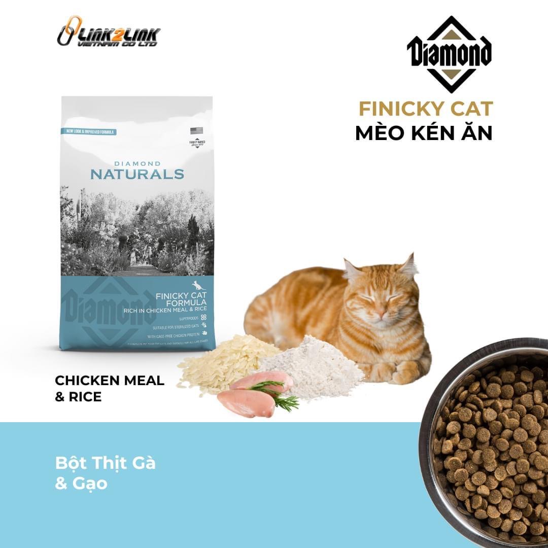 Thức Ăn Hạt Cao Cấp SUPERFOOD DIAMOND NATURALS _ Made in USA