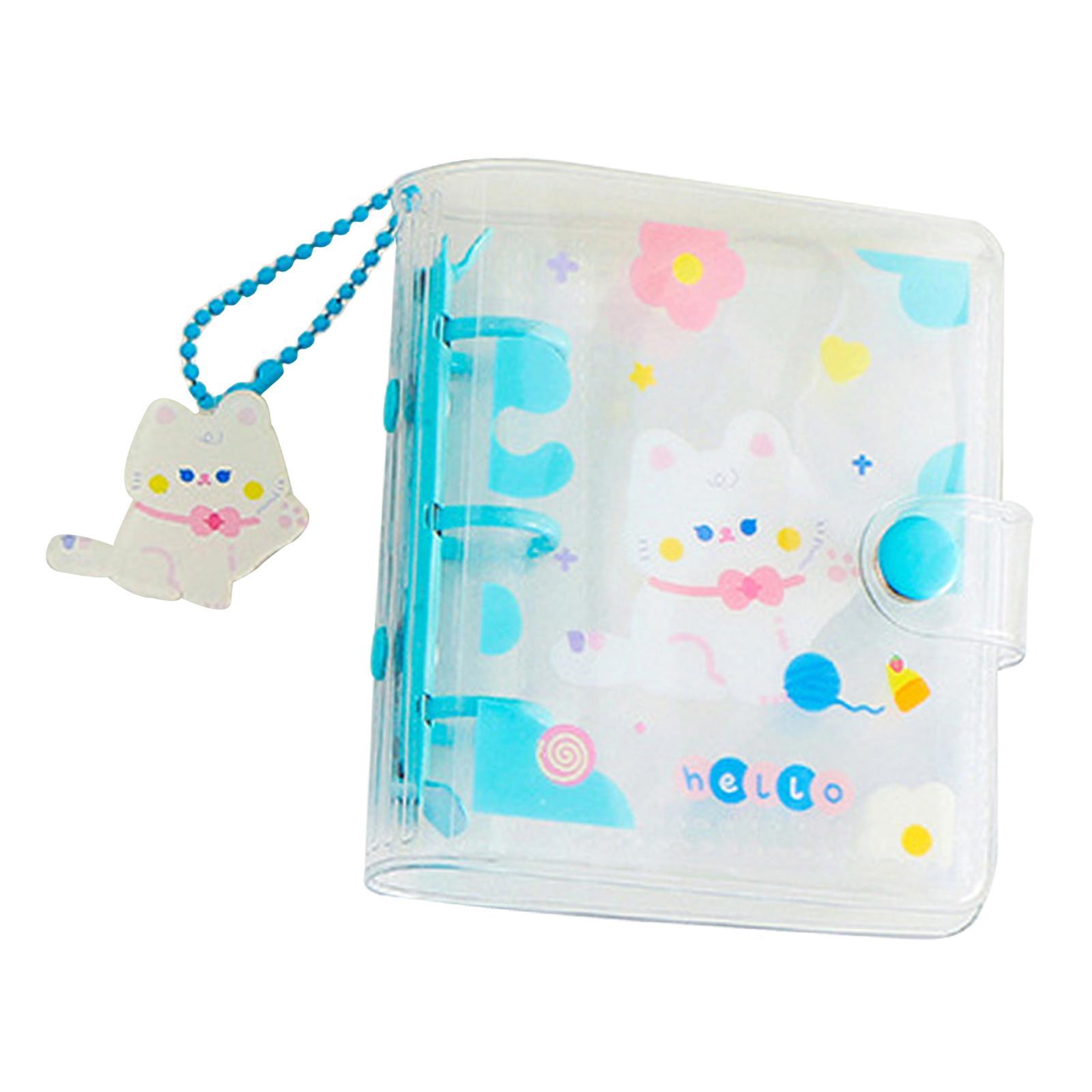 Cute Mini Photo Album 10 Pockets ID Holder with Pendant Photocard Holder