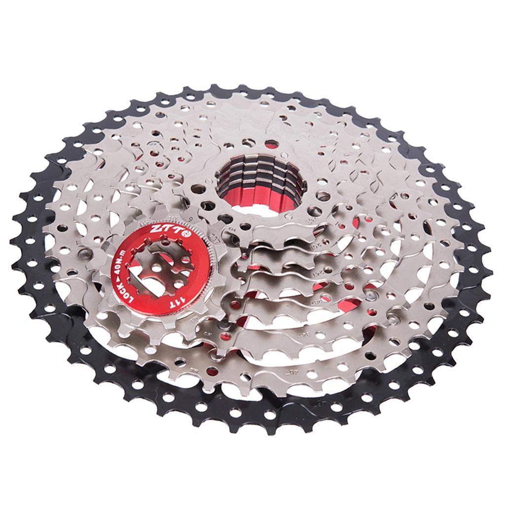Bike Steel Cassette Freewheel 9 Speed 11-46T Flywheel Parts Component