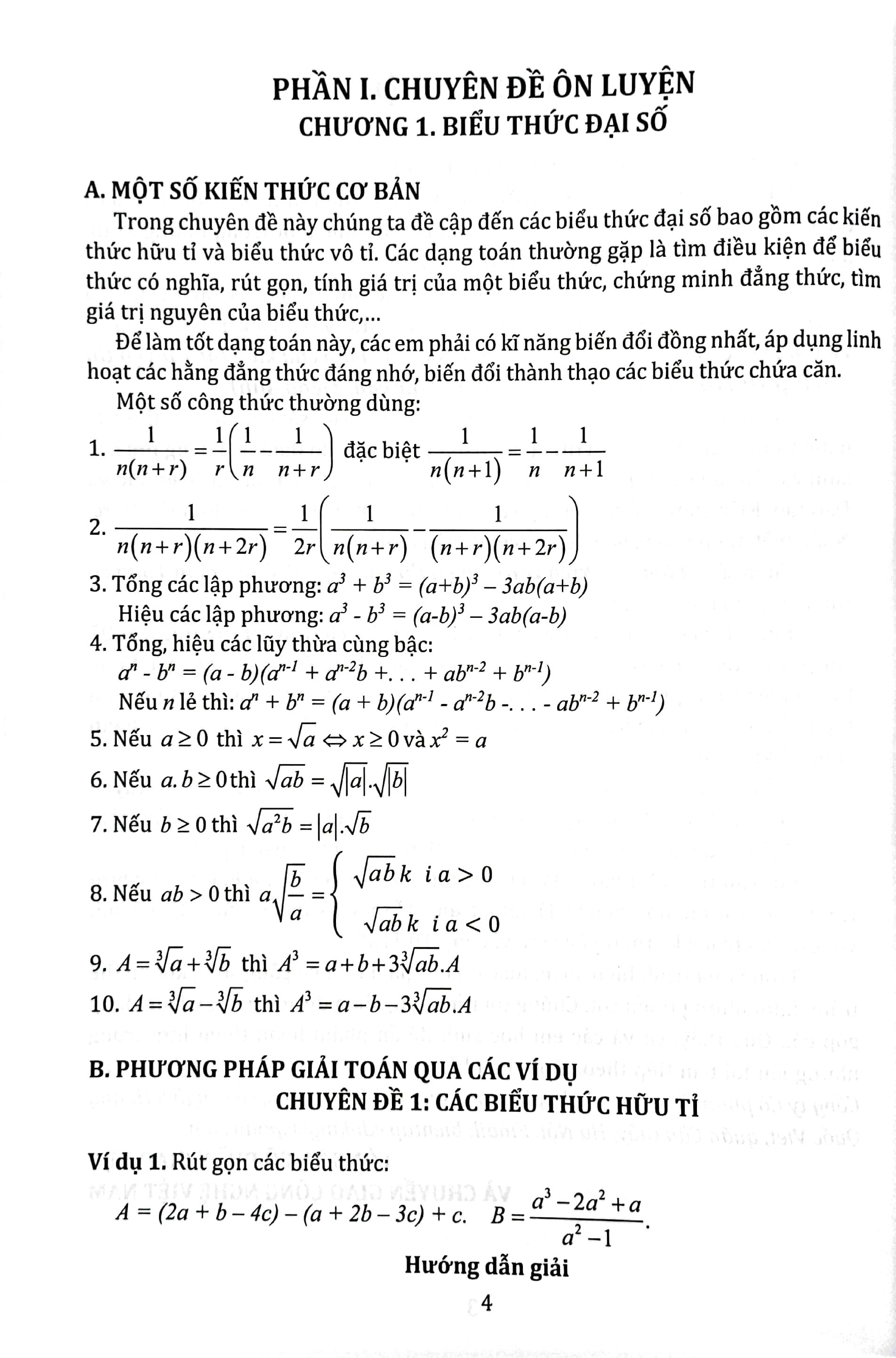Làm Chủ Kiến Thức Luyện Thi Vào Lớp 10 THPT - Môn Toán