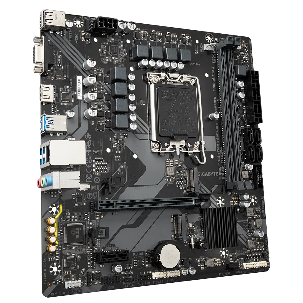 Main Gigabyte B760M D - Hàng chính hãng Viễn Sơn phân phối