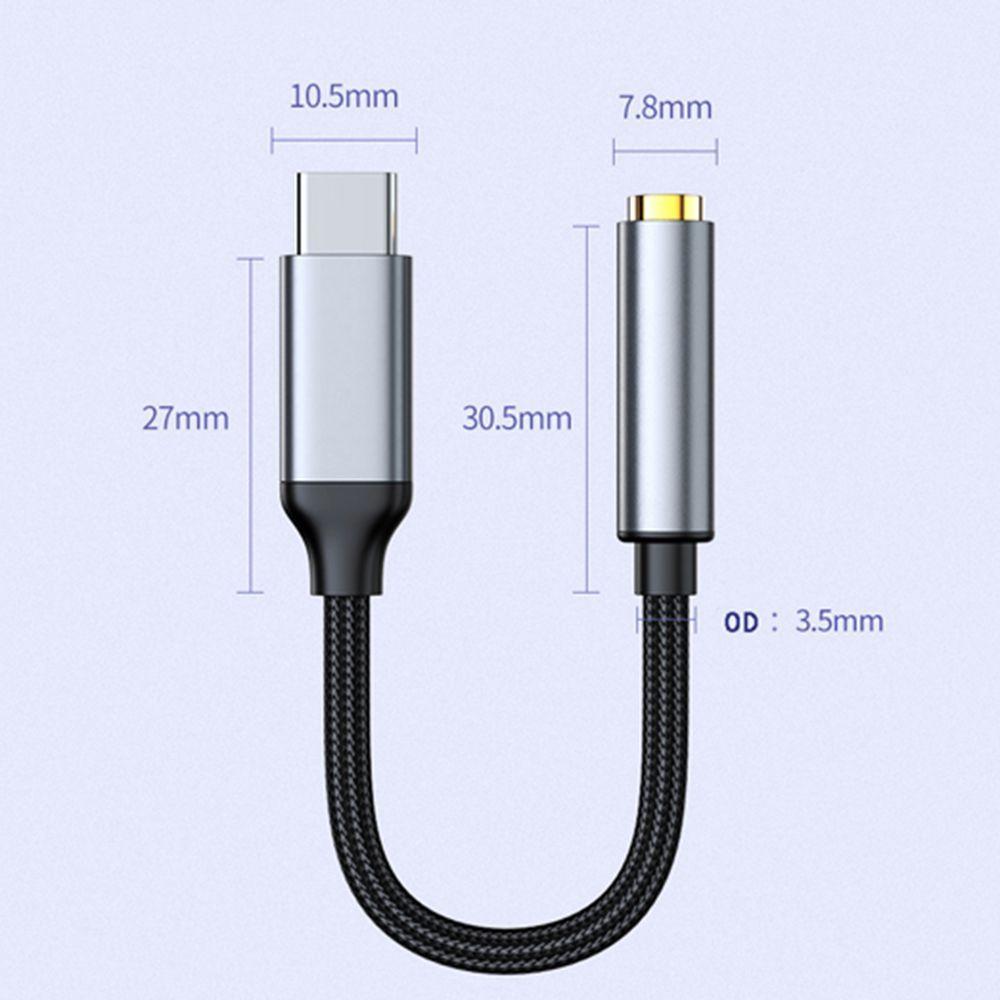 Dây Cáp Âm Thanh Chuyển Đổi Type C Sang Jack Cắm 3.5mm