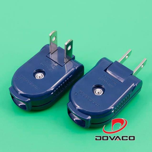 Phích cắm chân dẹt gập xoay 90 độ áp sát dây điện vào tường tiện lợi