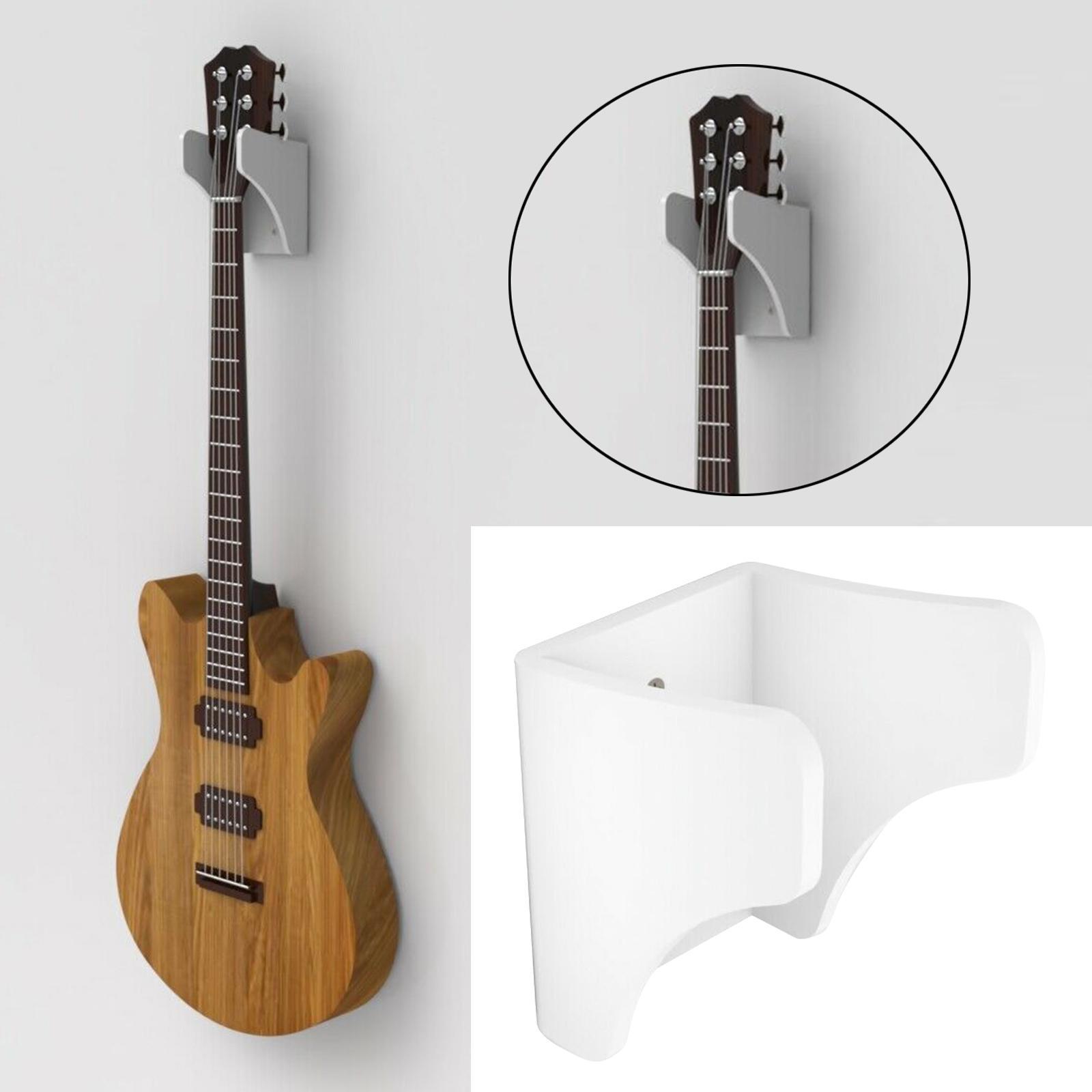 3x Guitar Wall Mount Hanger Guitar Hanger Wall Hook Holder Stand for Electric Wooden Guitar