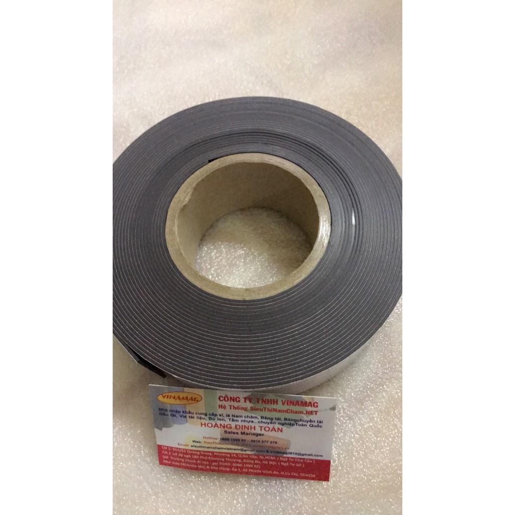 Nam châm băng dính KT 5CMx1.7x10.000mm