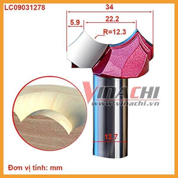 Mũi Phay Chỉ Bánh Xe LC0903 - Mũi Phay Chỉ Bánh Xe LC0903 ứng dụng cao và cơ động trong tháo lắp