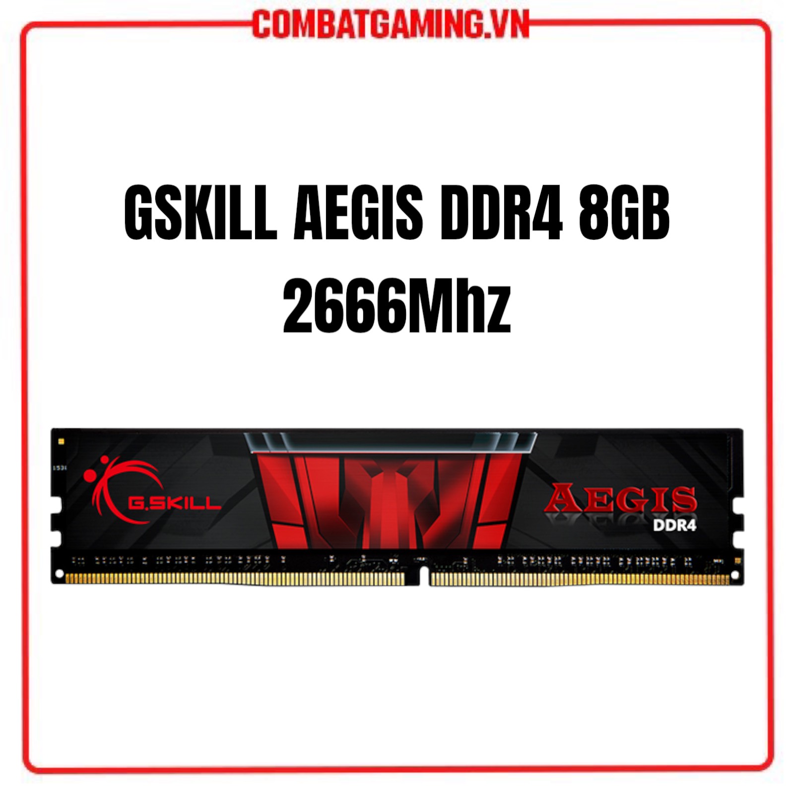 Ram Máy Tính GSkill Aegis DDR4 8GB 2666 - 3200 MHz - Hàng Chính Hãng