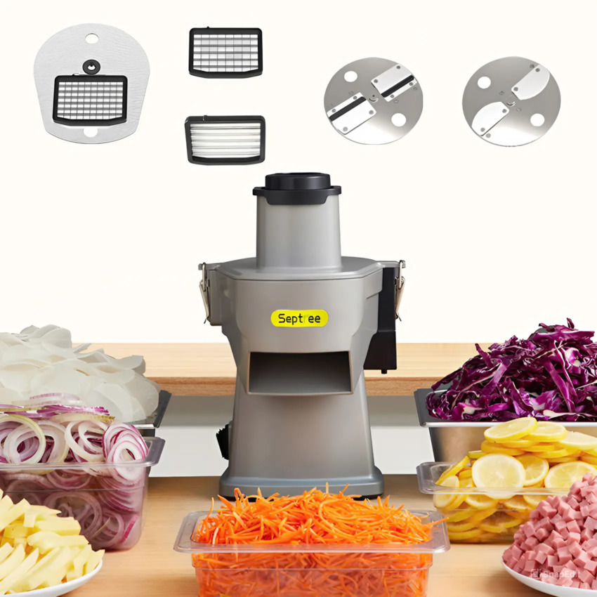Máy thái rau củ quả đa năng, thái lát, thái sợi, thái hạt lựu thương hiệu Mỹ cao cấp Septree GJ817 - Hàng nhập khẩu