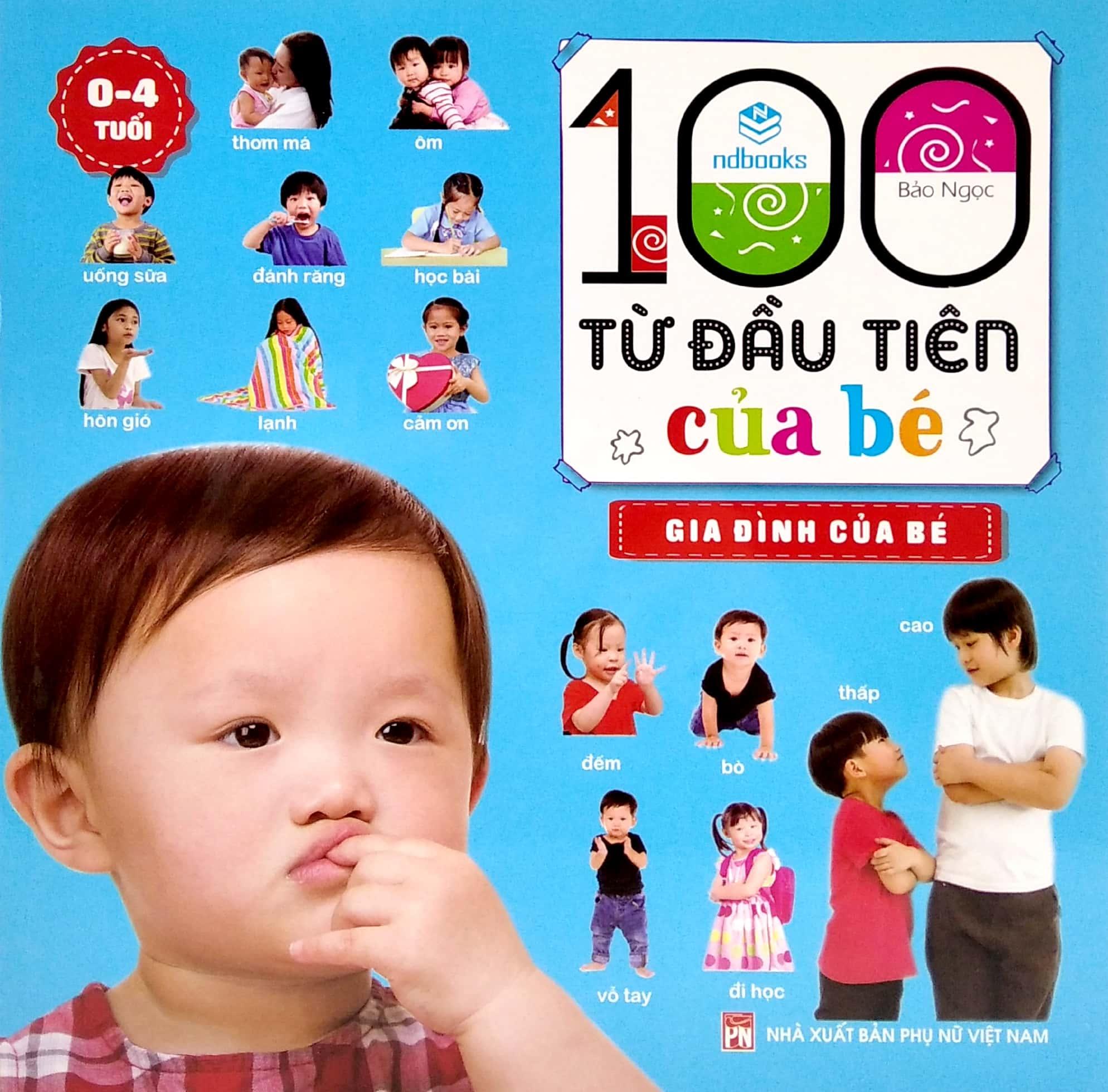 100 Từ Đầu Tiên Của Bé - Gia Đình Của Bé (0-4 Tuổi)