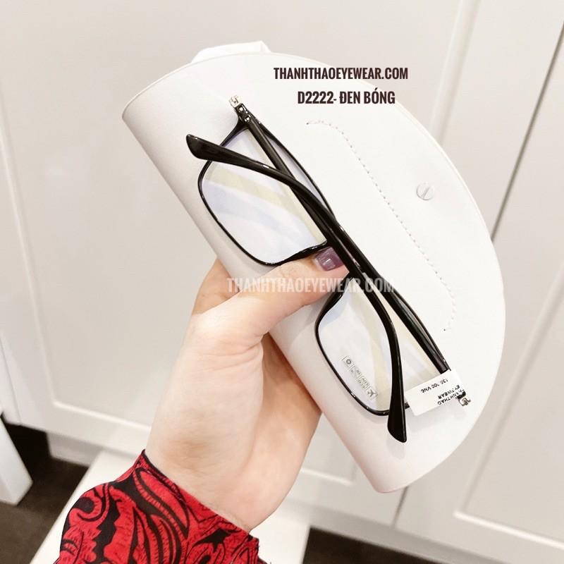 Gọng Kính Cận Dẻo Vuông Mảnh Nam Nữ 2222 - ThanhThao Eyewear