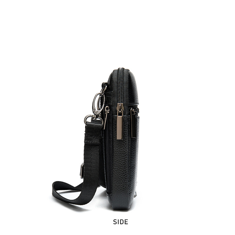 Túi đeo chéo nam DA BÒ THẬT phong cách mới - BEE GEE DCN9210