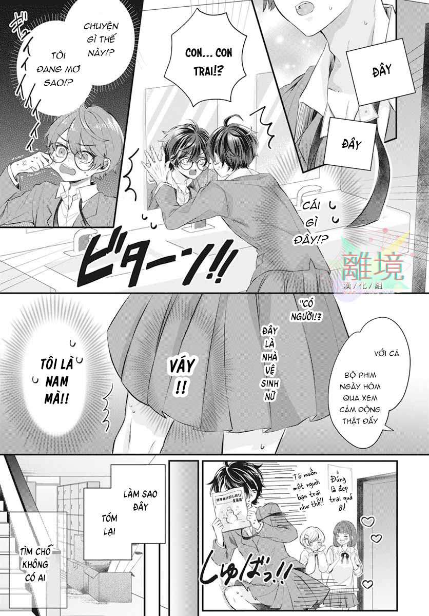 cô nàng đeo kính và đàn anh đẹp trai chapter 3 5