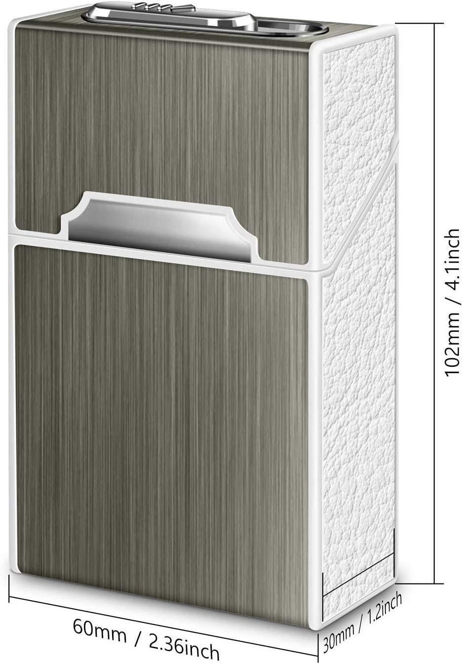 Hộp đựng  bỏ túi bằng nhôm kim loại Hộp đựng  , bật lửa điện tử