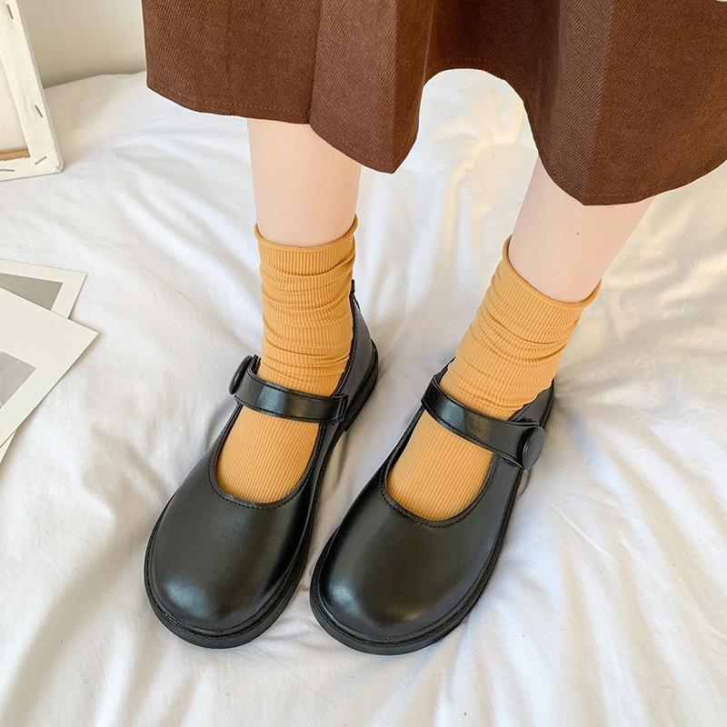 Giày ulzzang oxford nữ phong cách Lolita quai ngang Hàn quốc Vintage cho nữ sinh - Mã G58