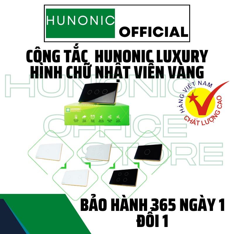 Công tắc điện thông minh, hẹn giờ tự động Hunonic 2 nút màu trắng│Thiết bị điện thông minh điều khiển