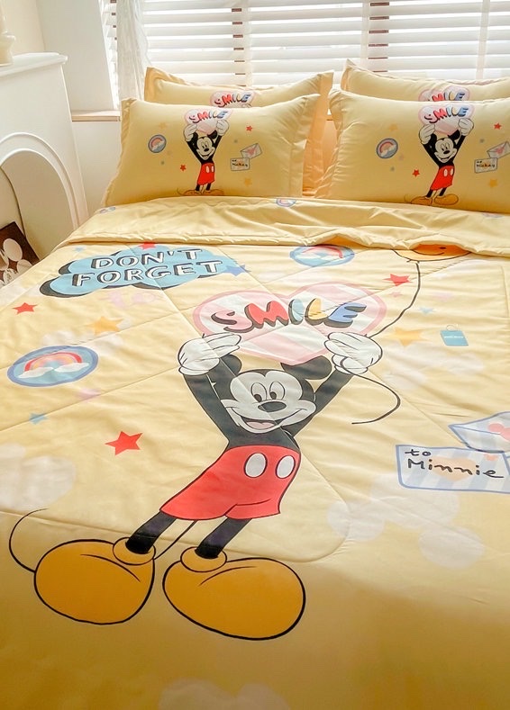 Bộ chăn ga gối cotton Tina ngộ nghĩnh