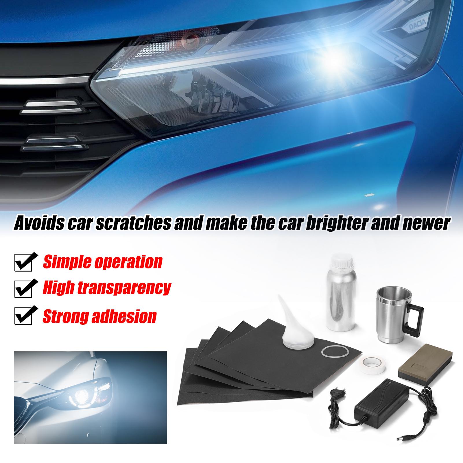 Car Headlight Polish Car Headlight Repairing Kit Car Headlight Repairing Fluid Scratch Repairing Headlight Renovation