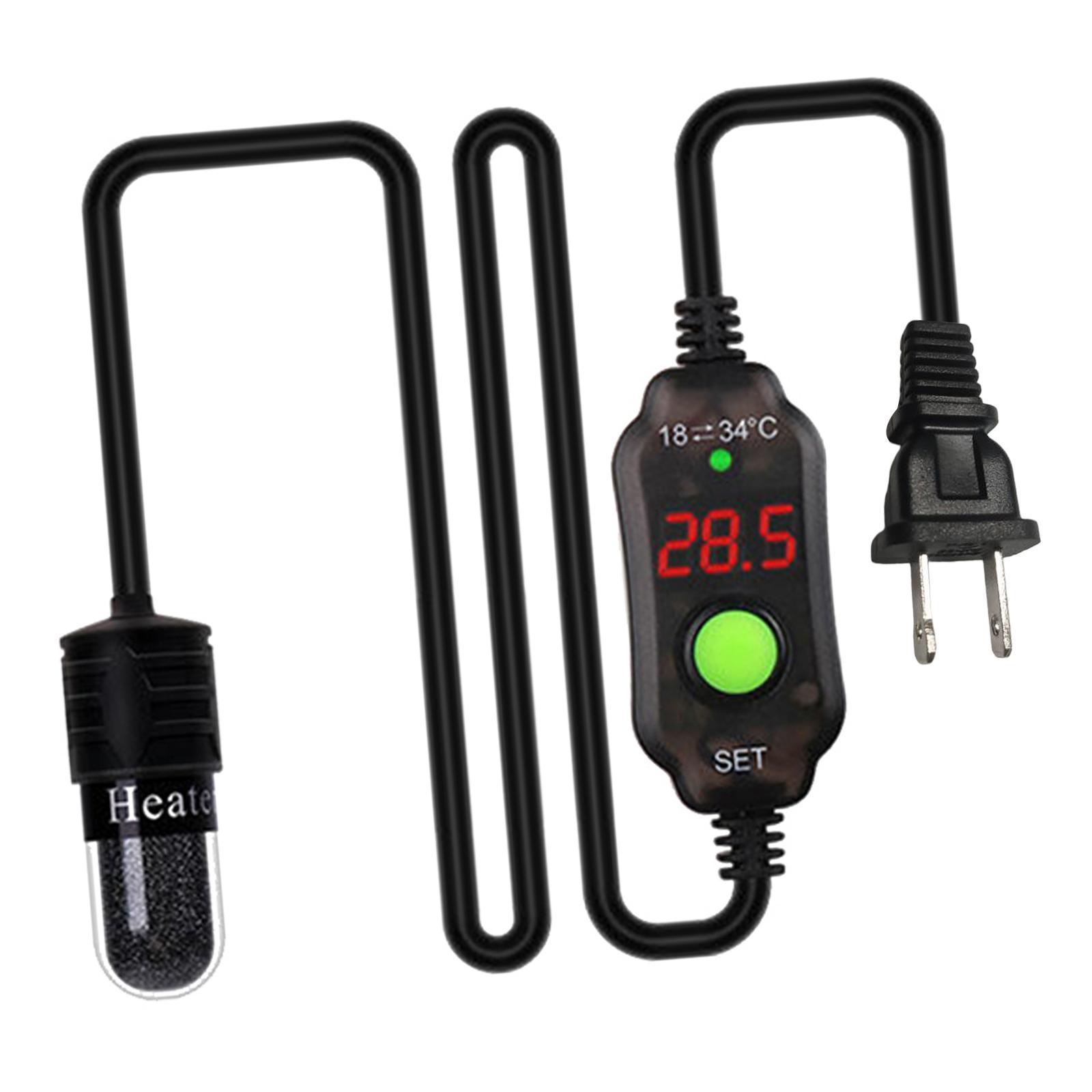 Aquarium Fish Tank Heater Submersible Thermostat Heat Rod for Betta