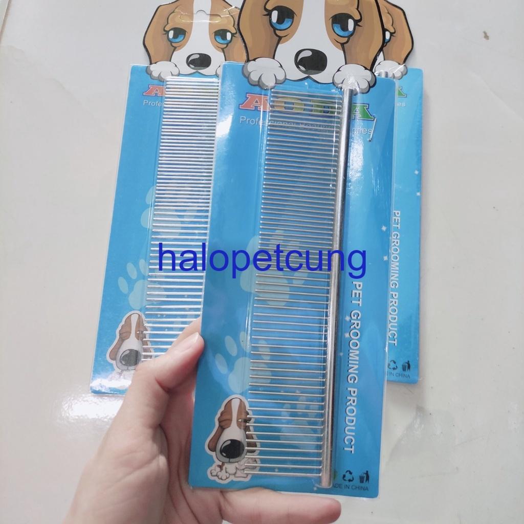 Lược Chải Lông Cho Chó - Petcomb For Dog, Chất Liệu Inox