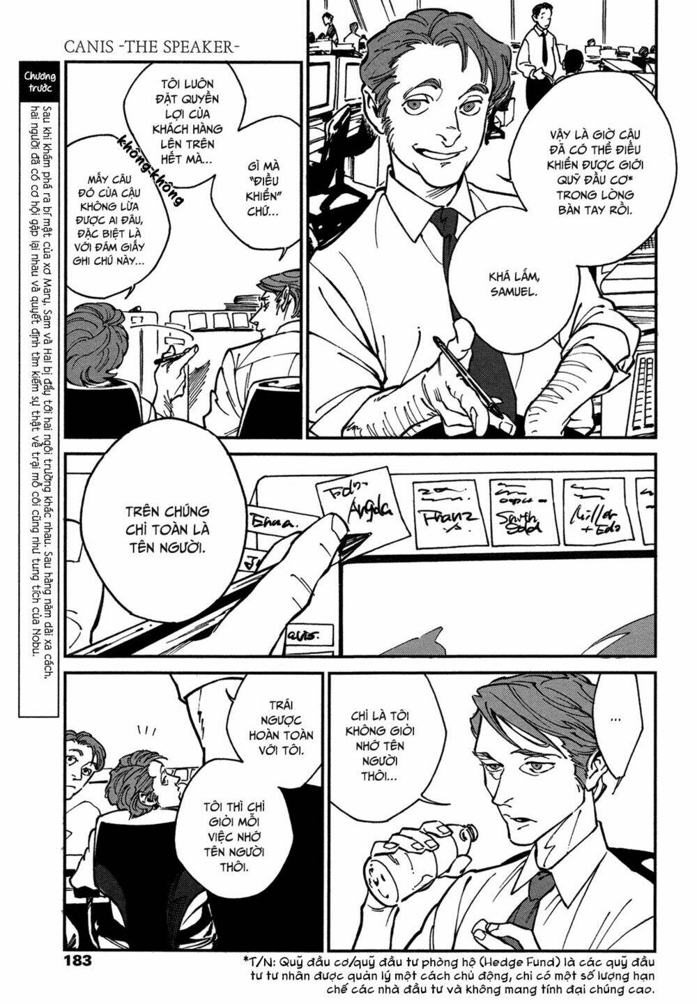 canis – the speaker chapter 7 5