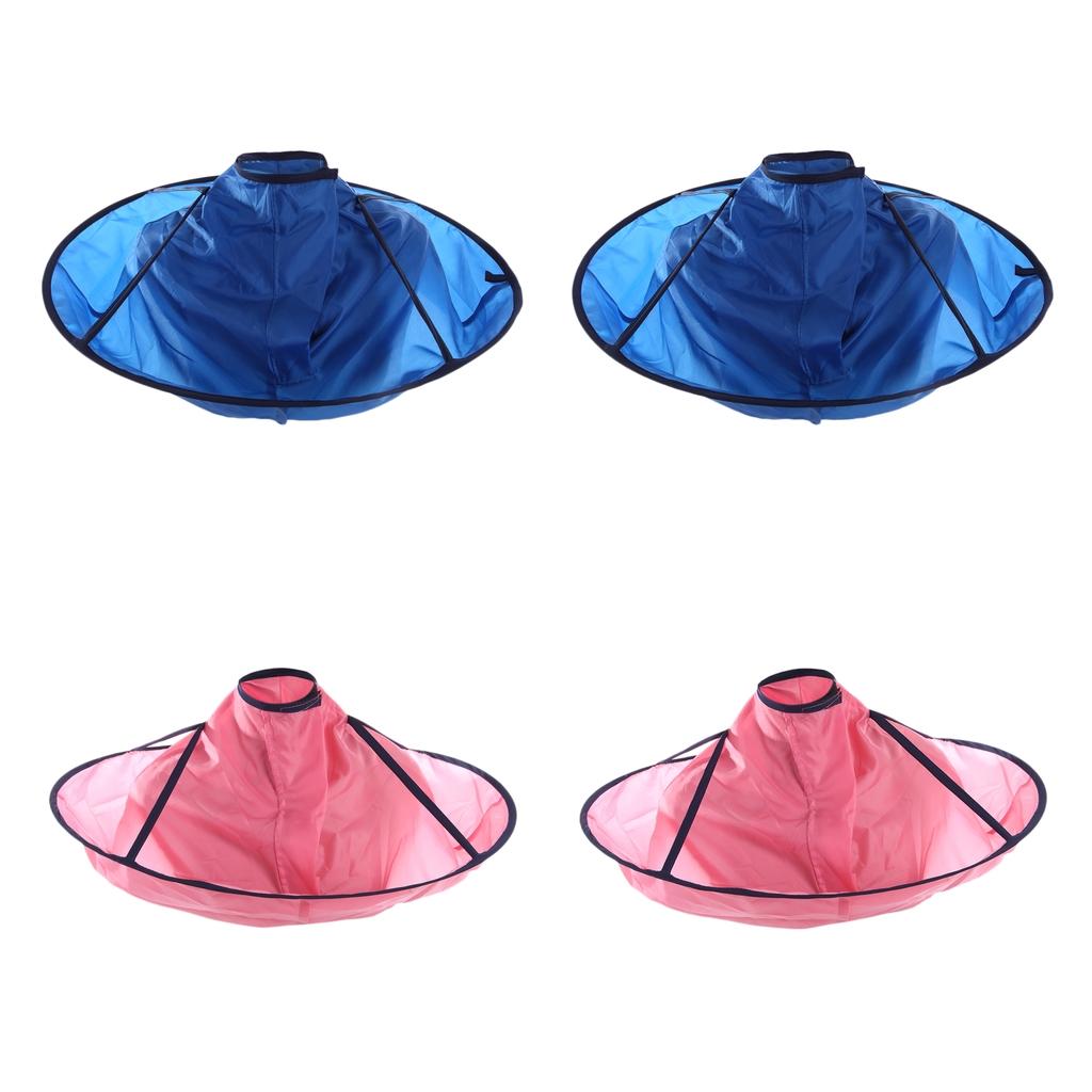 4x DIY Hair Cutting Cape Hair Catcher for Barber Salon And Home Stylists Using