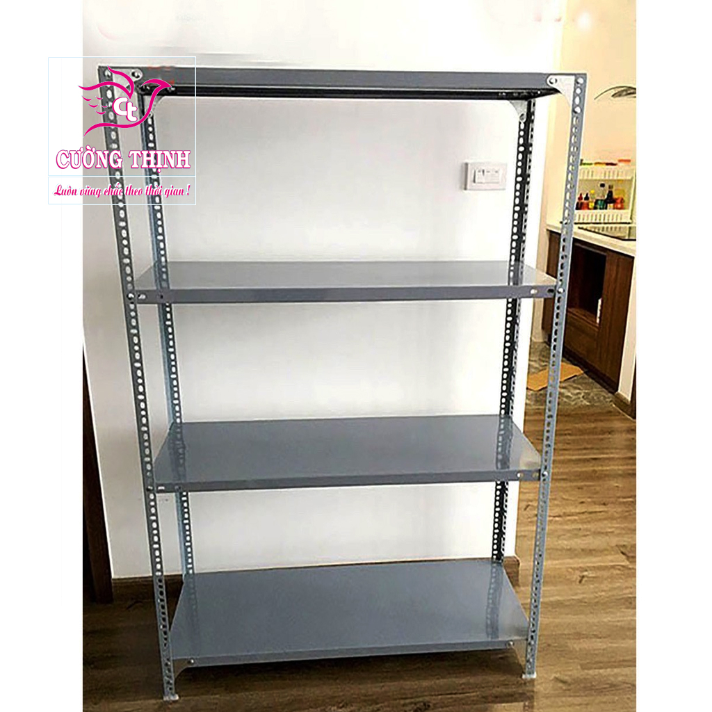 Kệ sắt Mini 4 Tầng | Cao 150cm x Dài 80cm x Rông 30cm