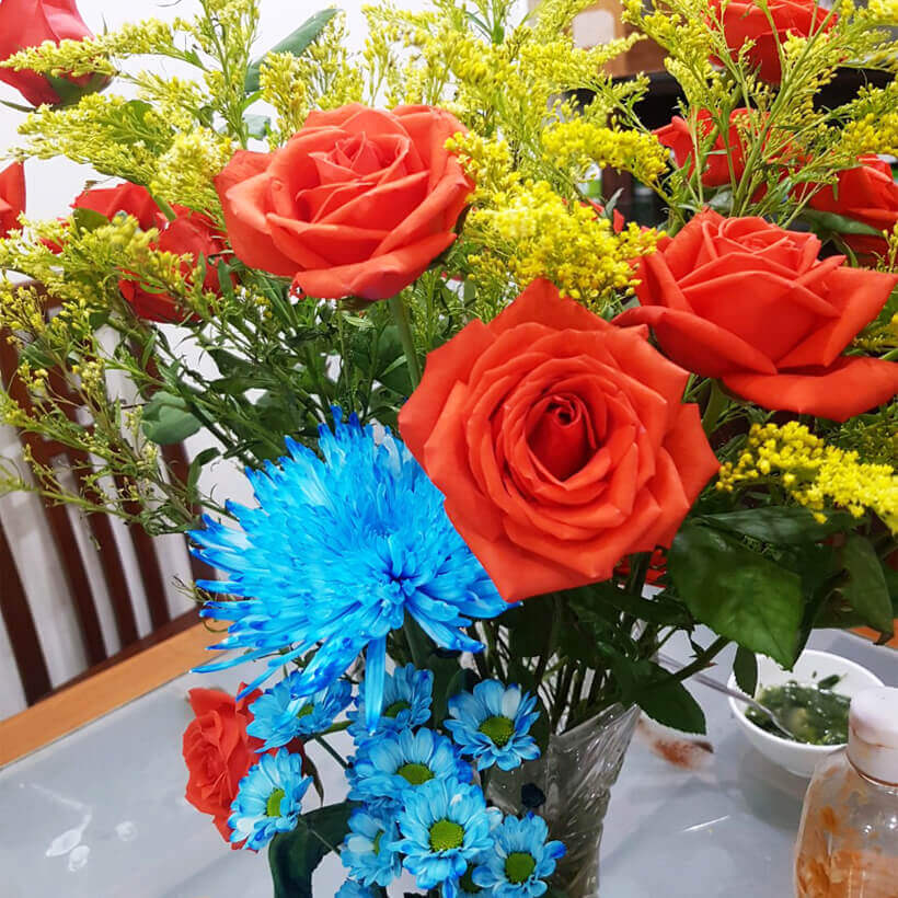 Nước Màu Nhuộm Hoa Tươi Màu Cam Israel Color Sodium For Fresh Flowers