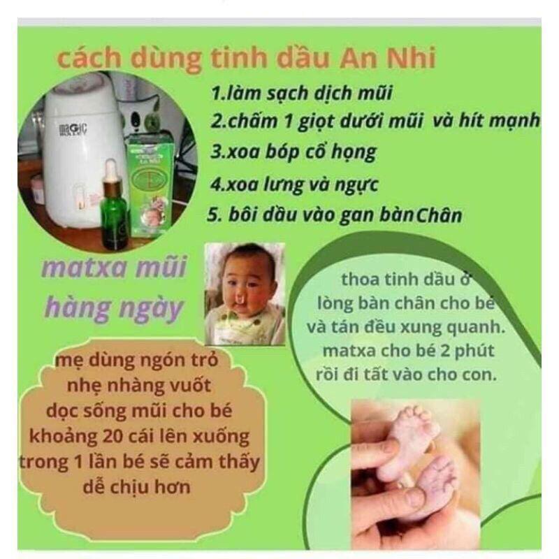 Tinh dầu an nhi dạ Thảo liên 5ml mua 1 tặng 1