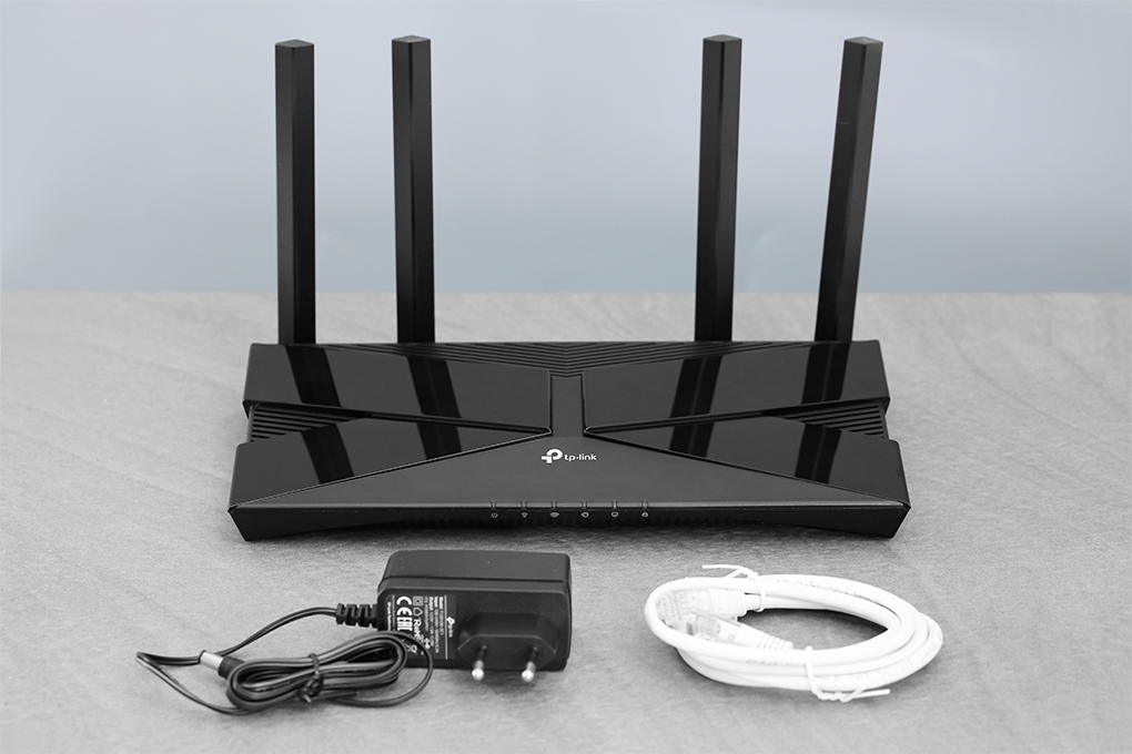 Router Wifi Chuẩn Wifi 6 AX1500 TP-Link Archer AX10 Đen - Hàng chính hãng