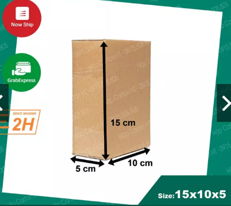 Combo 30 hộp carton Juno Sofa KT 15x10x5 thùng giấy cod gói hàng