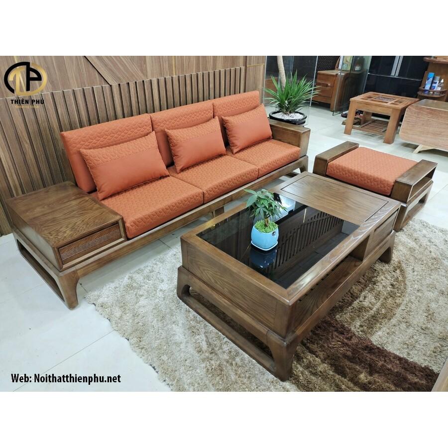 Bộ bàn ghế Sofa gỗ mini gỗ Sồi Nga