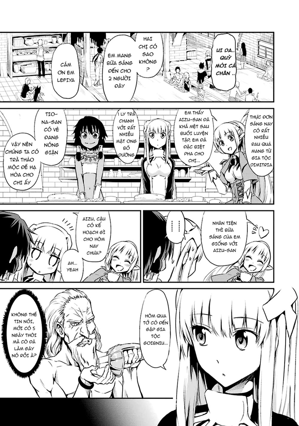 dungeon ni deai wo motomeru no wa machigatte iru darou ka gaiden - sword oratoria chapter 9 8