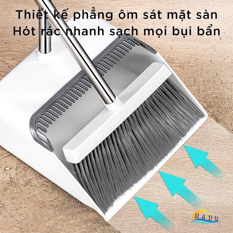 Bộ Chổi Quét Nhà Đa Năng Thông Minh Kèm Hót Rác Gấp Gọn 2 Trong 1 Cao Cấp Đạt Chất Lượng Đức CCKO