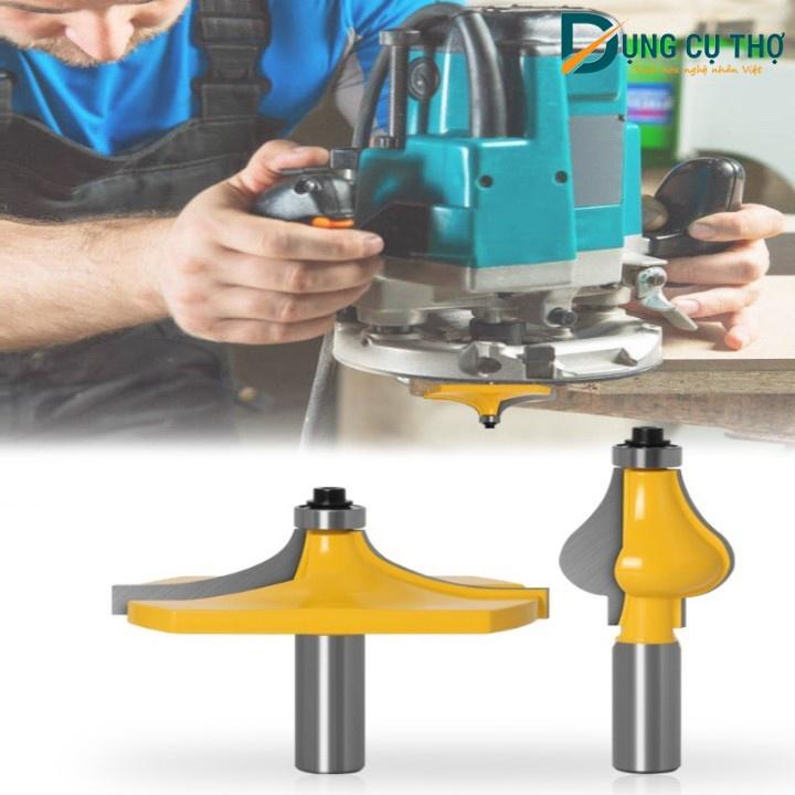 Bộ 2 Mũi soi gỗ cầu thang - mũi soi tay vịn cầu thang màu xanh cao cấp Đài Loan mũi soi gỗ , phay gỗ , cầu thang