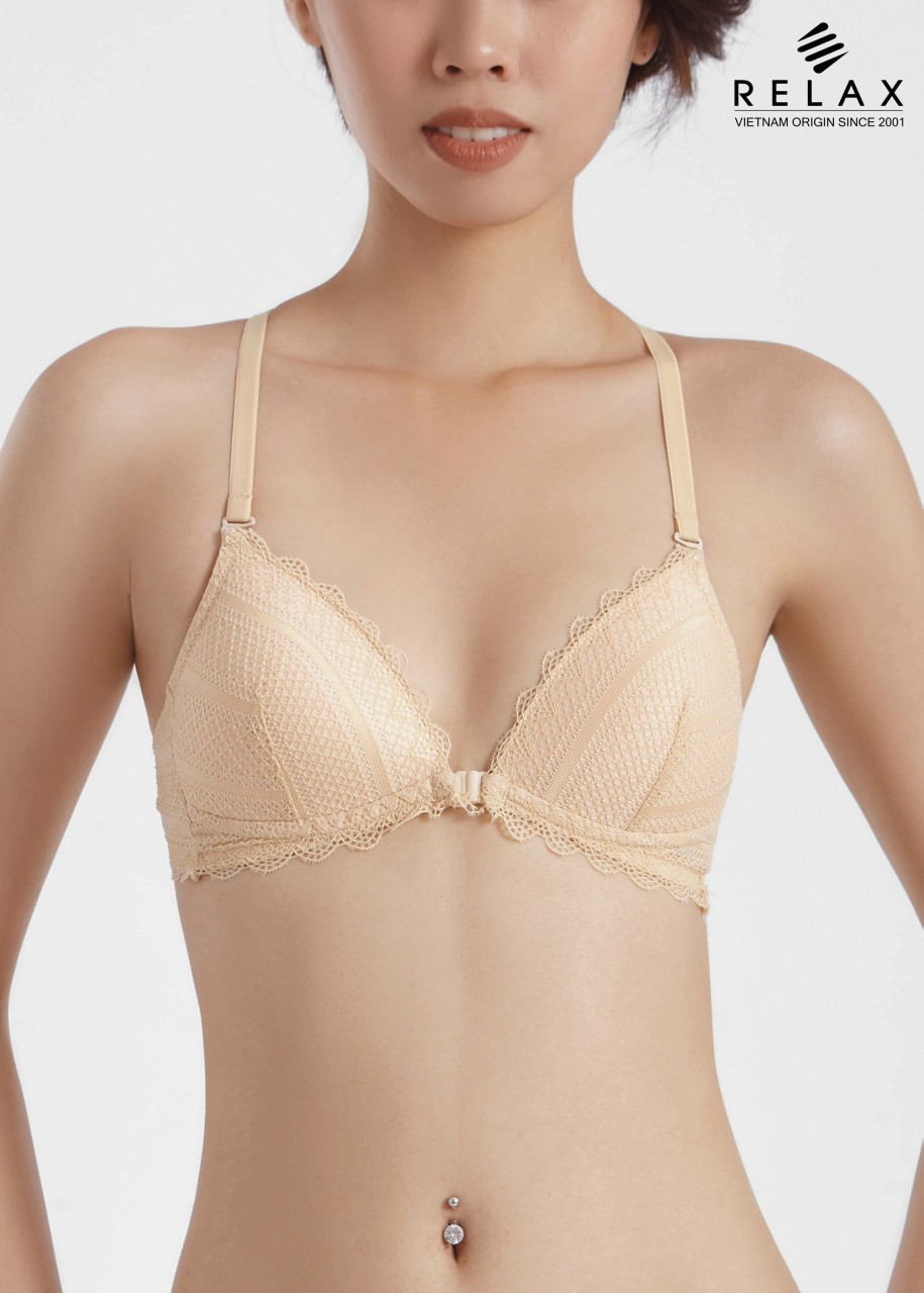 Áo lót nữ ren không gọng mút mỏng kiểu dáng sexy RAY002