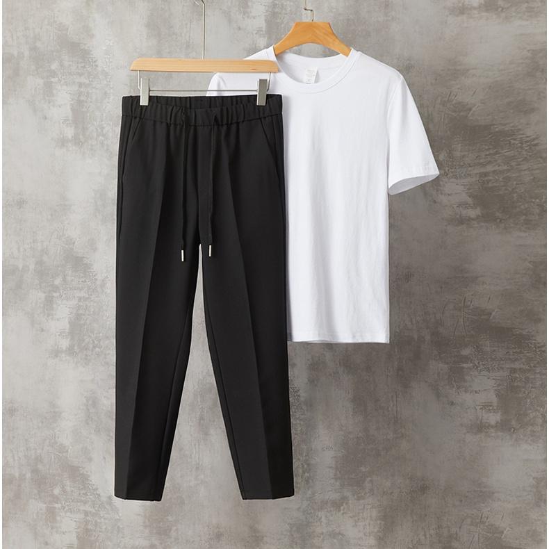 Quần Baggy Nam Ống Đứng Trơn Màu Phối Dây Rút Thời Trang Zenkonu QUAN NAM 1000114V5