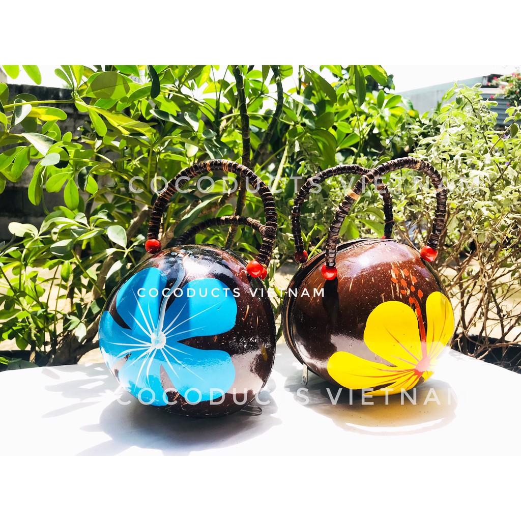Ví/Bóp gáo dừa gia công thủ công
