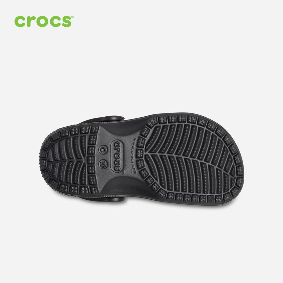 Giày lười trẻ em Crocs FW Classic Clog Toddler Black - 206990-001