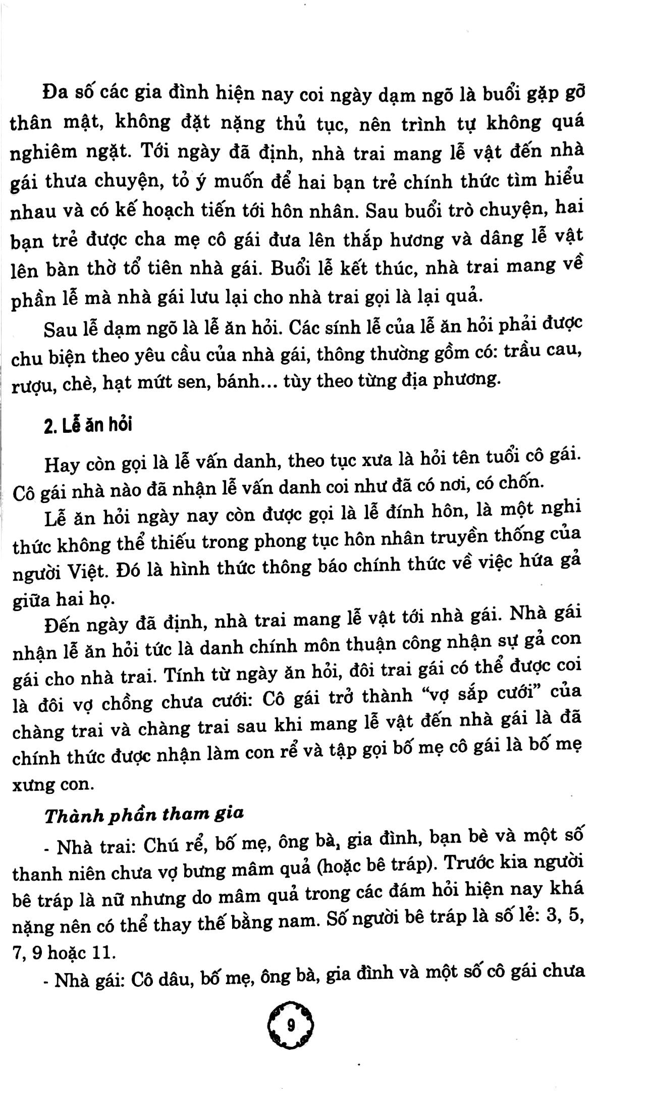 Phong Tục Dân Gian - Nghi Lễ Cưới Hỏi Tang Ma